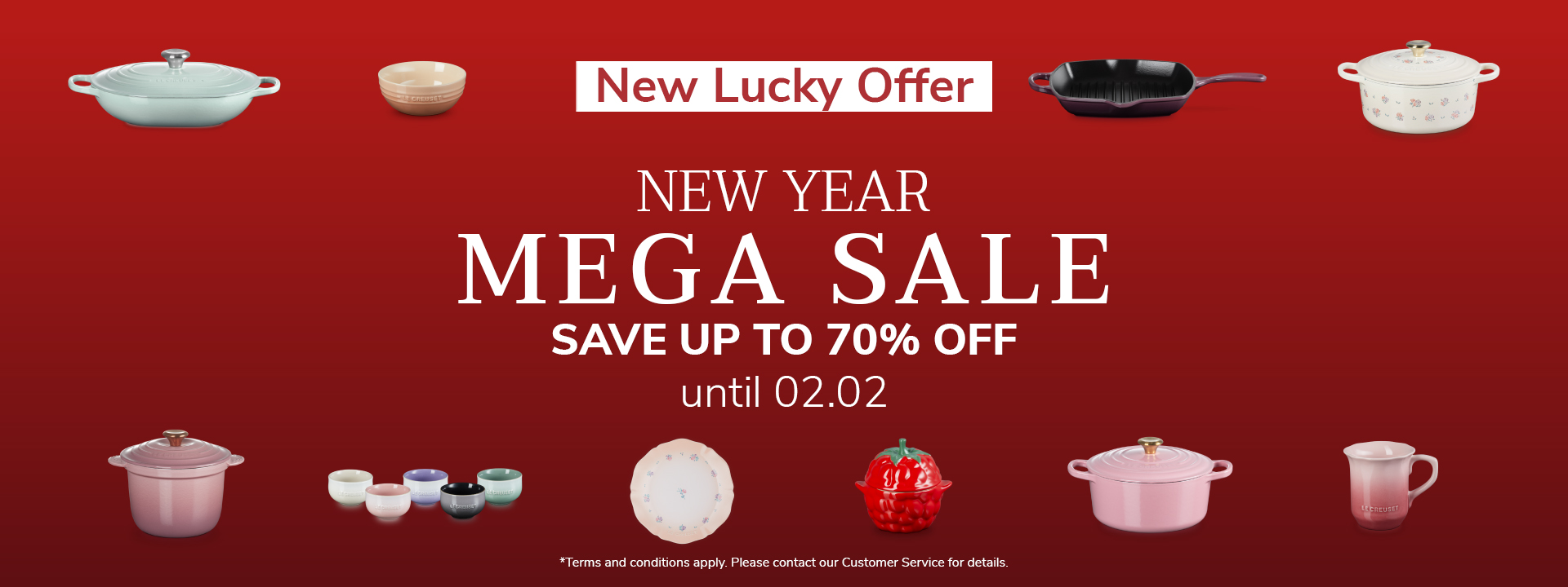 New Year Online MEGA SALE